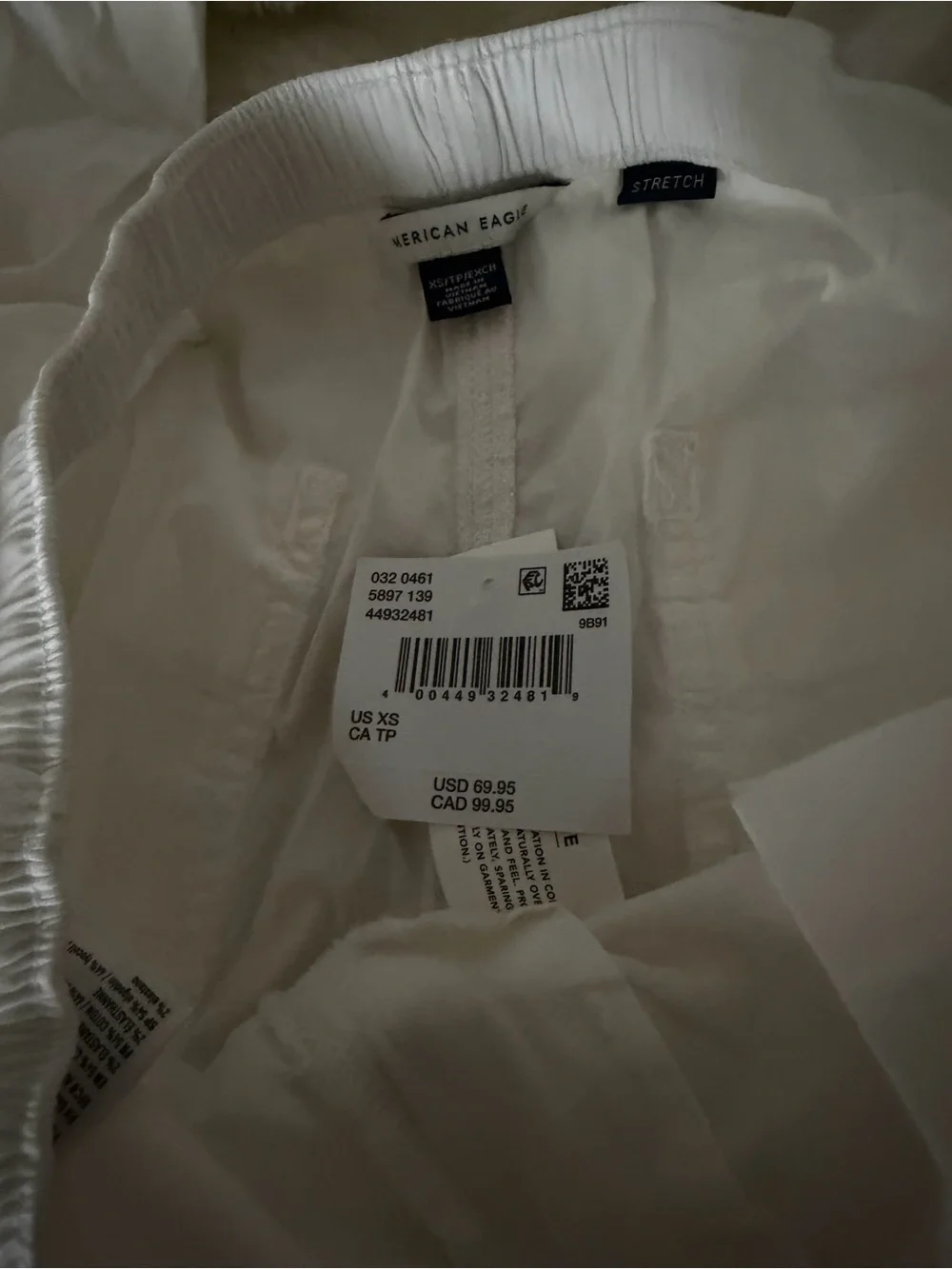 American Eagle Outfitters lightweight white